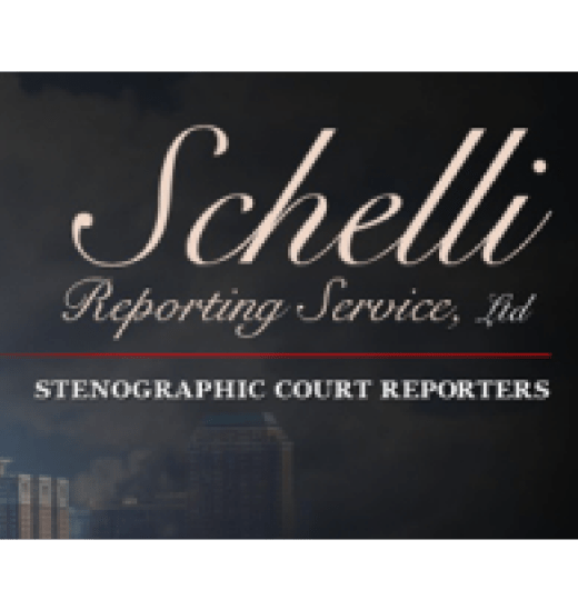 Schelli Reporting Service logo