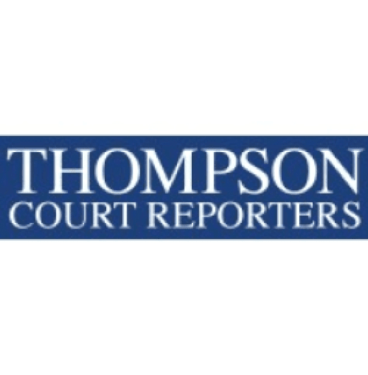 Thompson Court Reporters logo