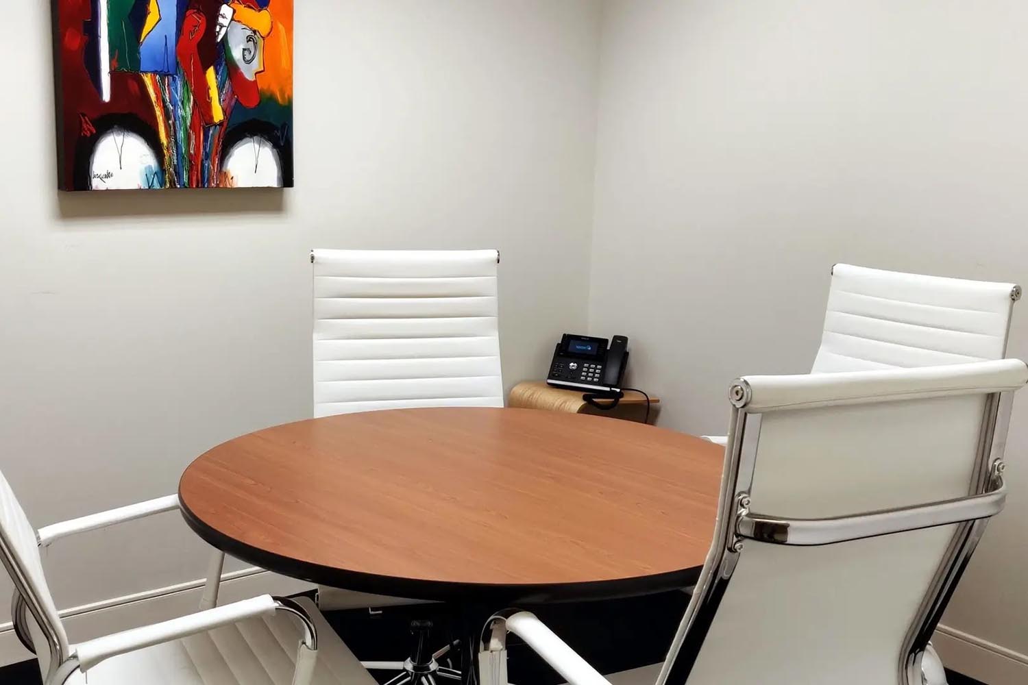 Smaller conference room 77 West Wacker Chicago