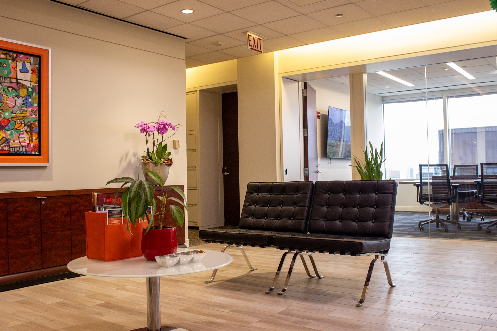 Amata office lobby 77 West Wacker